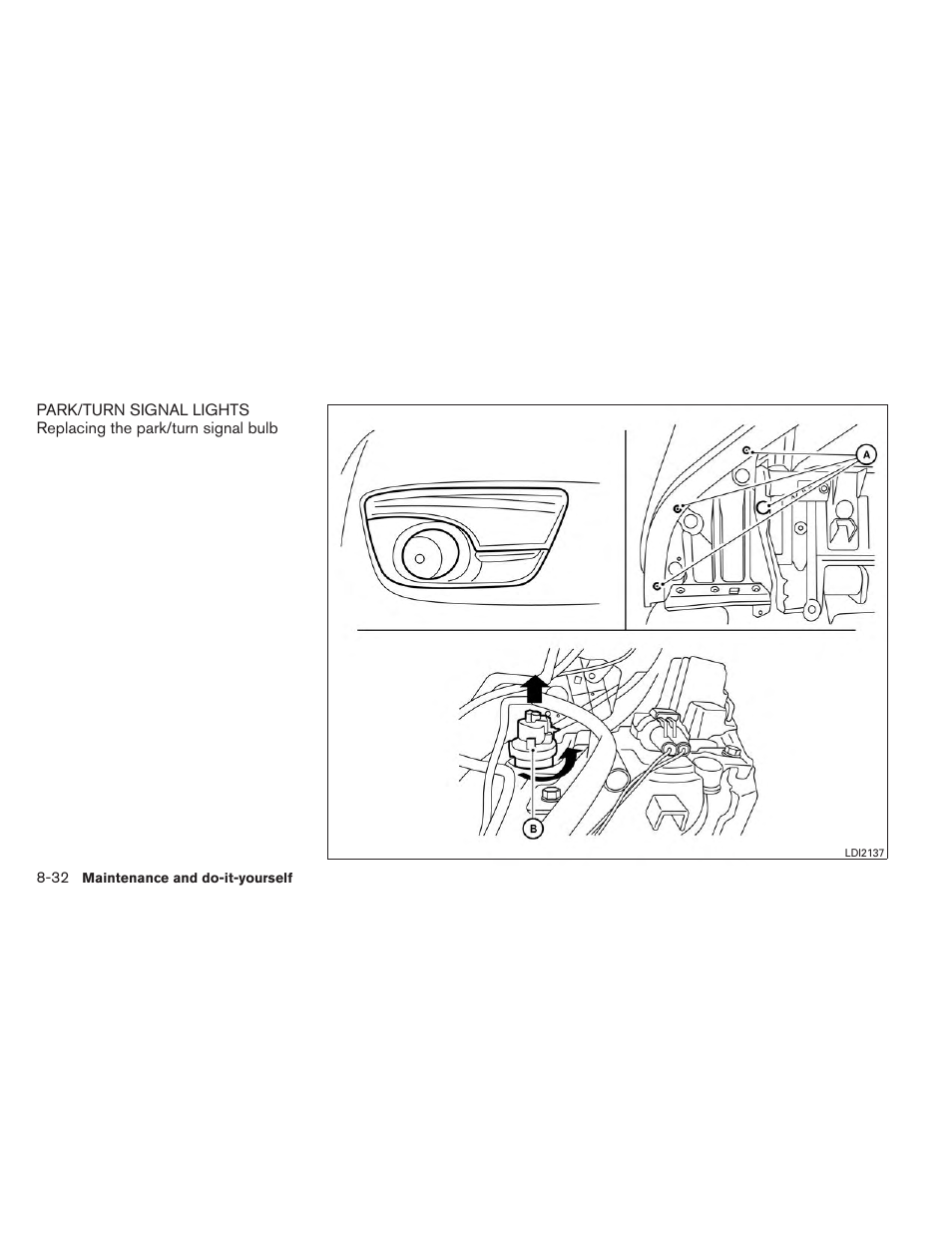 Park/turn signal lights -32 | NISSAN 2014 Altima Sedan - Owner's Manual User Manual | Page 381 / 428