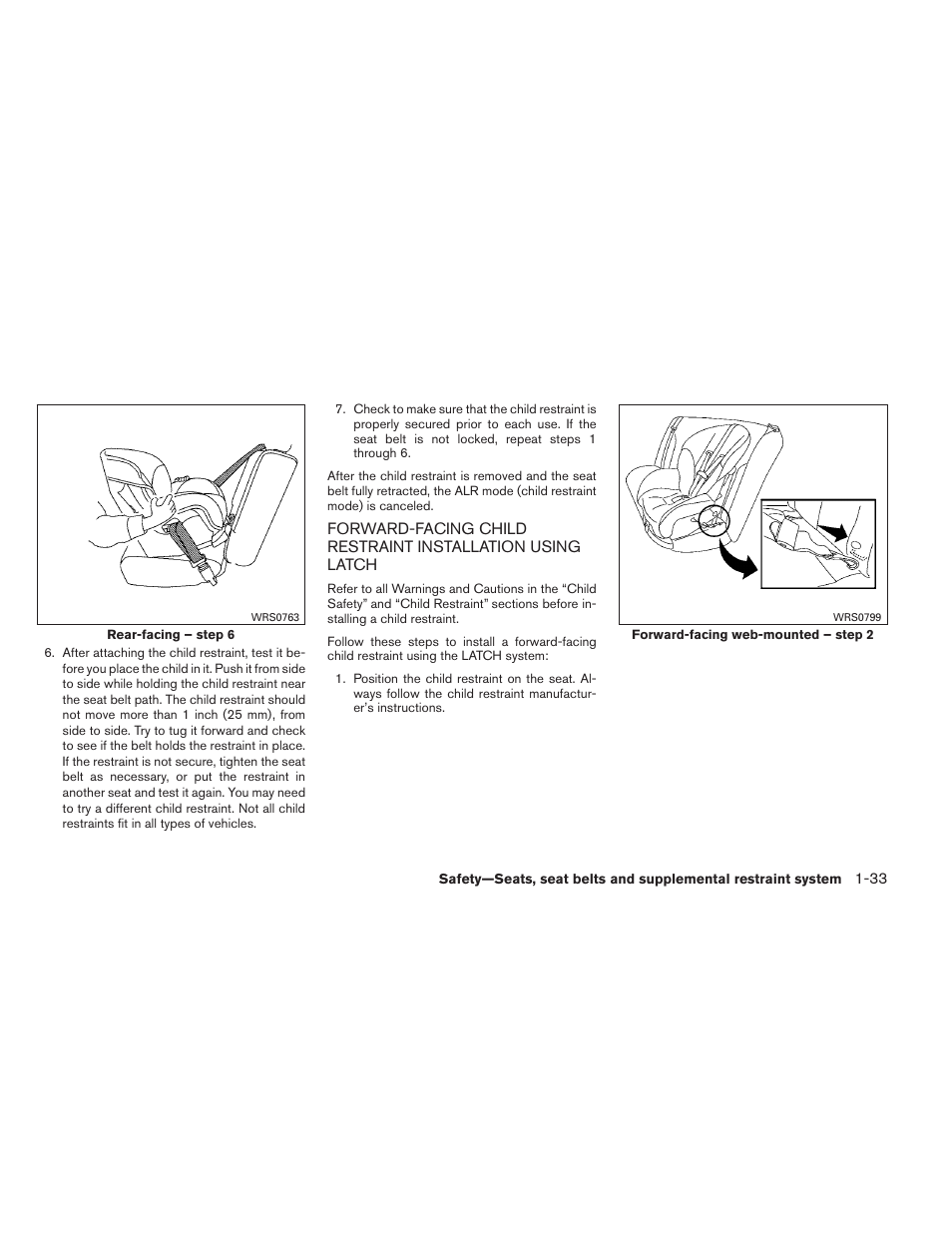 NISSAN 2014 Altima Sedan - Owner's Manual User Manual | Page 50 / 428