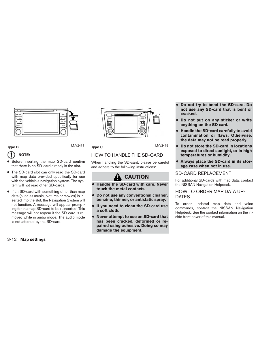 Caution | NISSAN 2014 Xterra - Navigation System Owner's Manual User Manual | Page 30 / 80