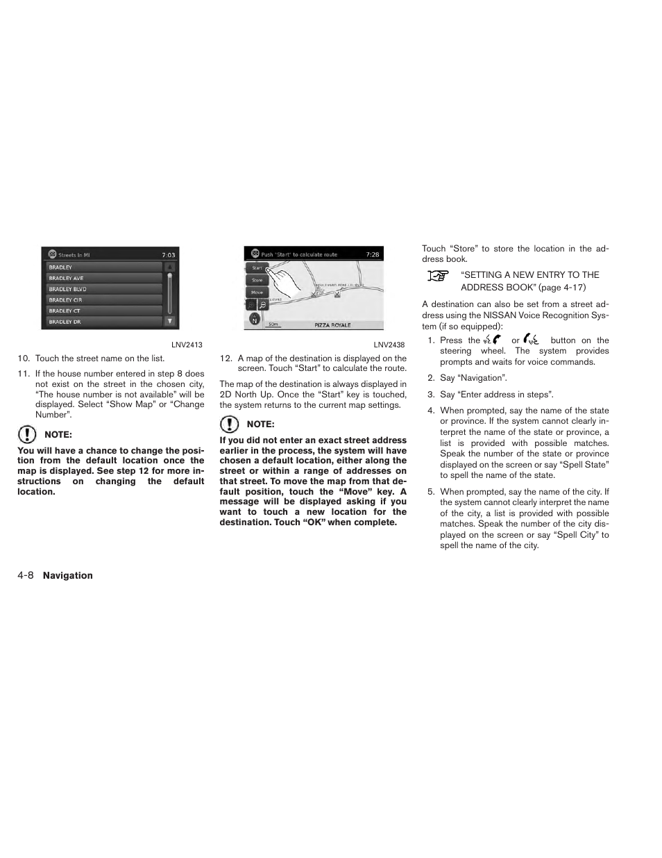 NISSAN 2014 Xterra - Navigation System Owner's Manual User Manual | Page 42 / 80