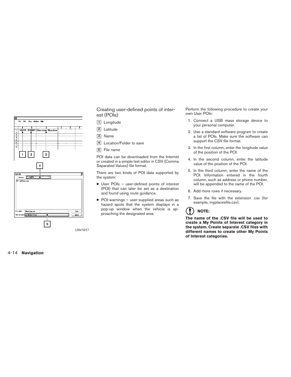 NISSAN 2014 Xterra - Navigation System Owner's Manual User Manual | Page 48 / 80