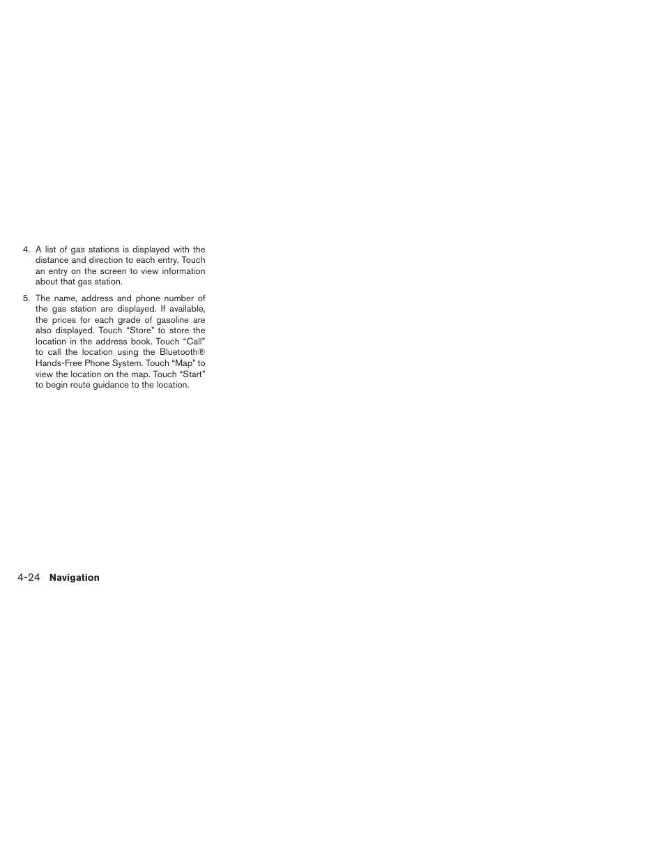 NISSAN 2014 Xterra - Navigation System Owner's Manual User Manual | Page 58 / 80