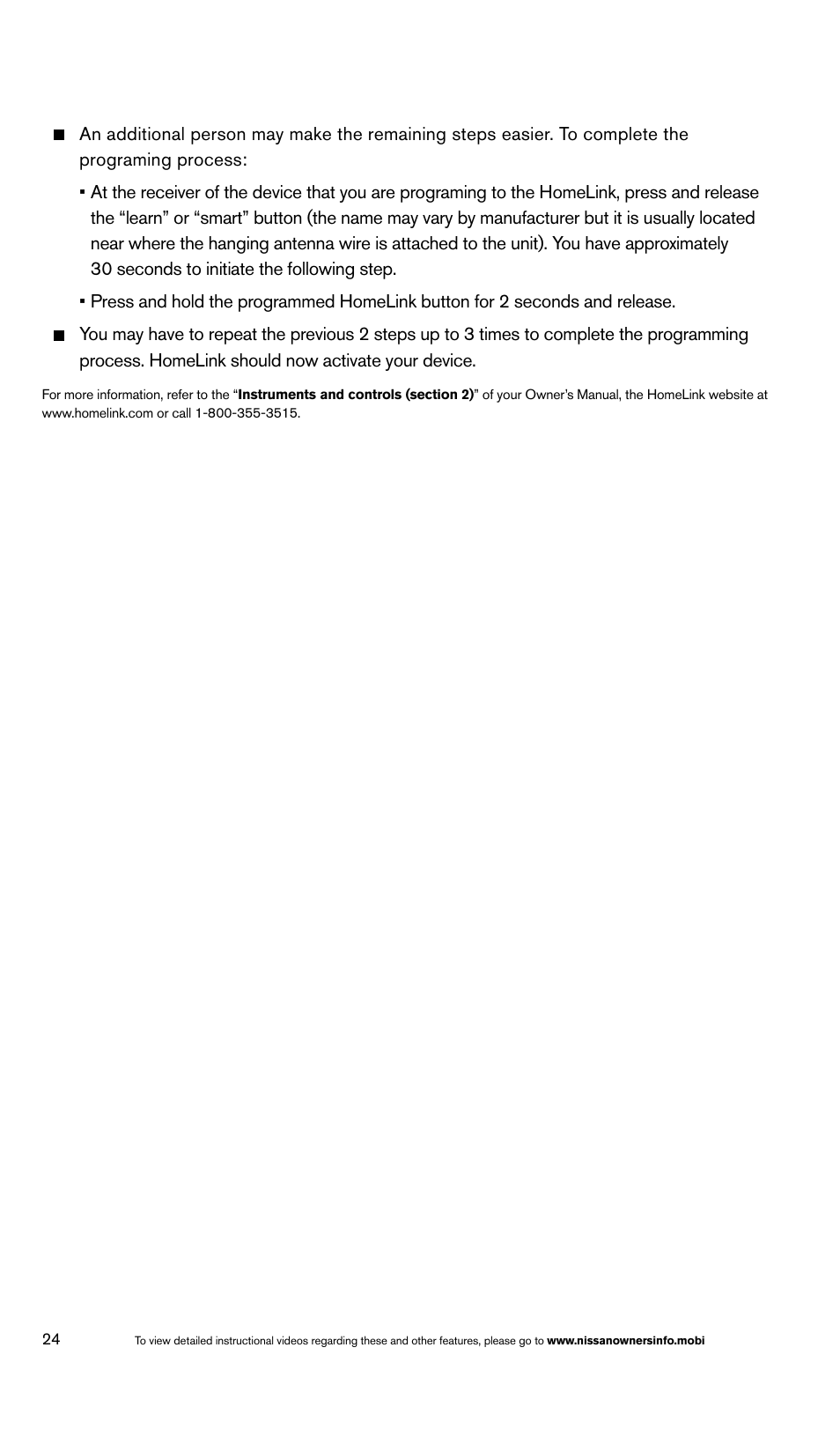 NISSAN 2014 Altima Sedan - Quick Reference Guide User Manual | Page 26 / 28