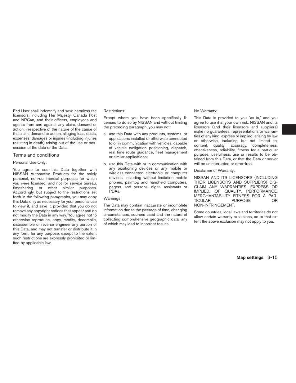 NISSAN 2015 Xterra - Navigation System Owner's Manual User Manual | Page 33 / 81