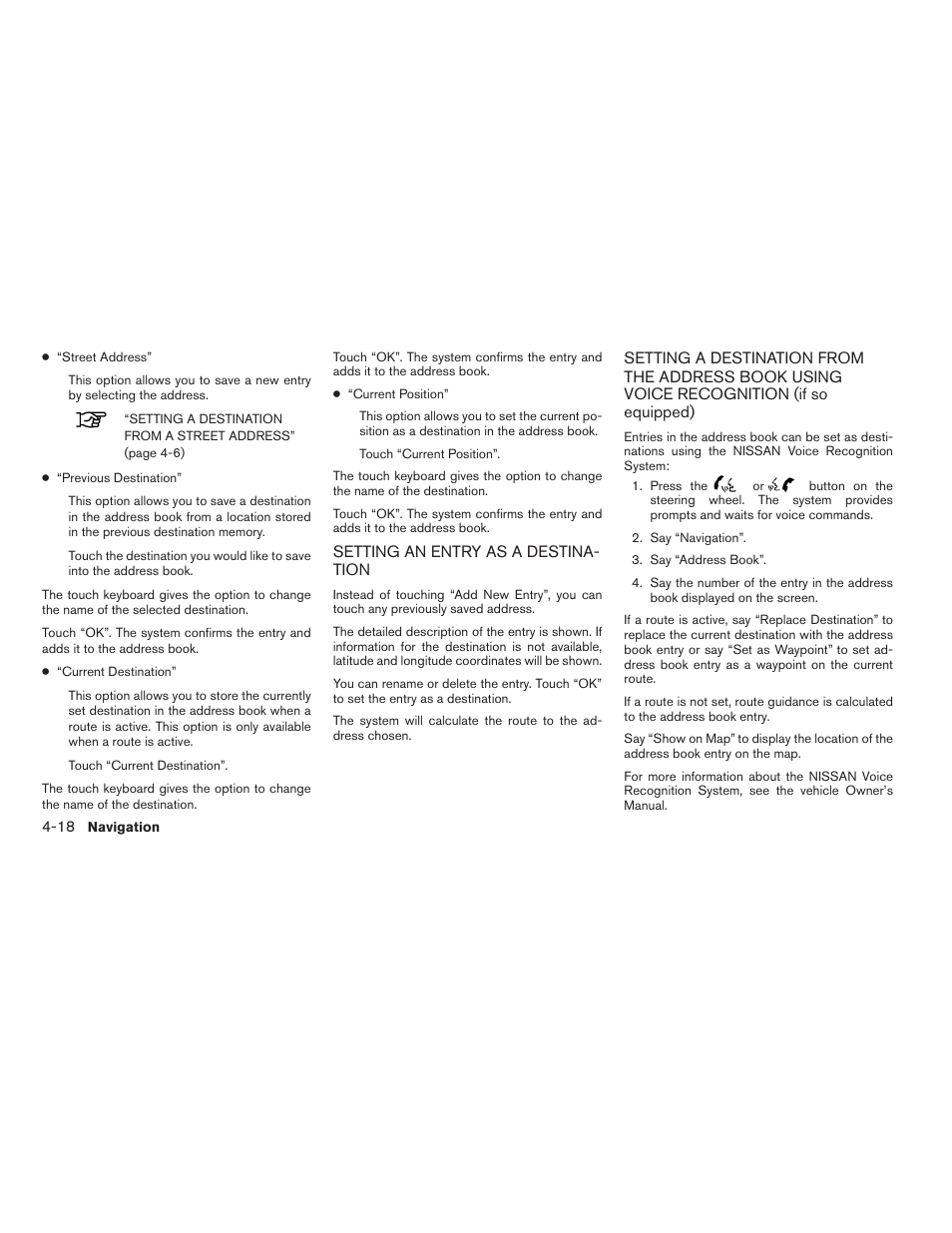 NISSAN 2015 Xterra - Navigation System Owner's Manual User Manual | Page 52 / 81