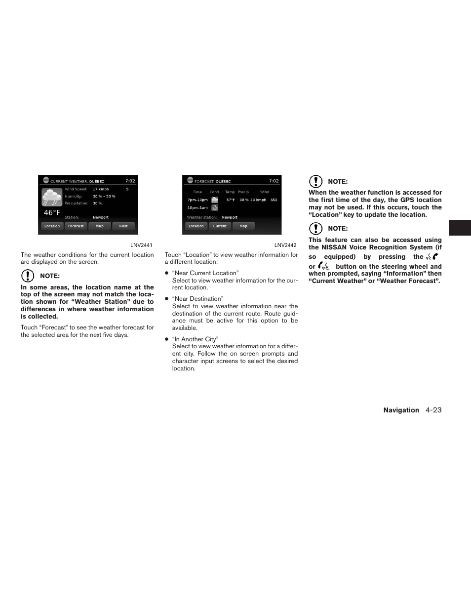 NISSAN 2015 Xterra - Navigation System Owner's Manual User Manual | Page 57 / 81