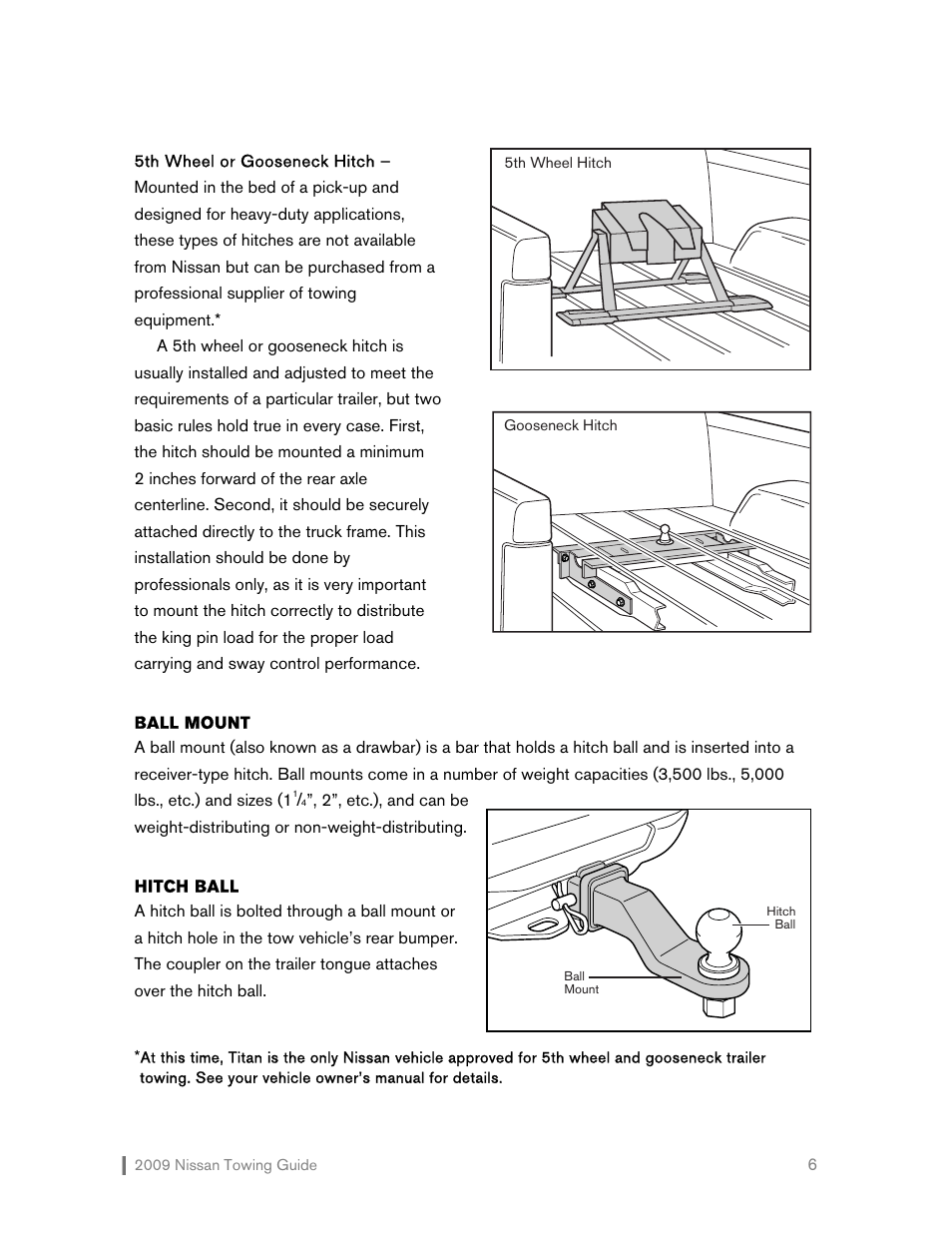 NISSAN 2009 Versa Hatchback - Towing Guide User Manual | Page 7 / 32