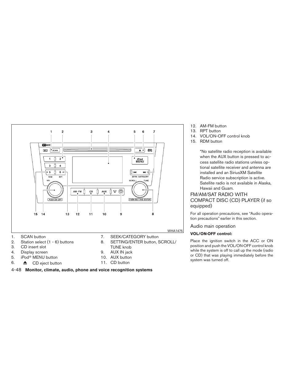 NISSAN 2013 Altima Coupe - Owner's Manual User Manual | Page 197 / 414