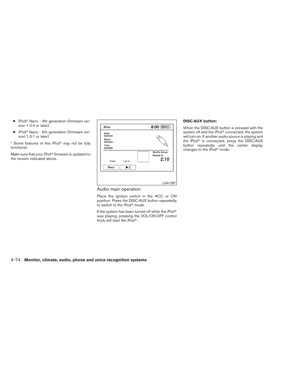 NISSAN 2013 Altima Coupe - Owner's Manual User Manual | Page 223 / 414