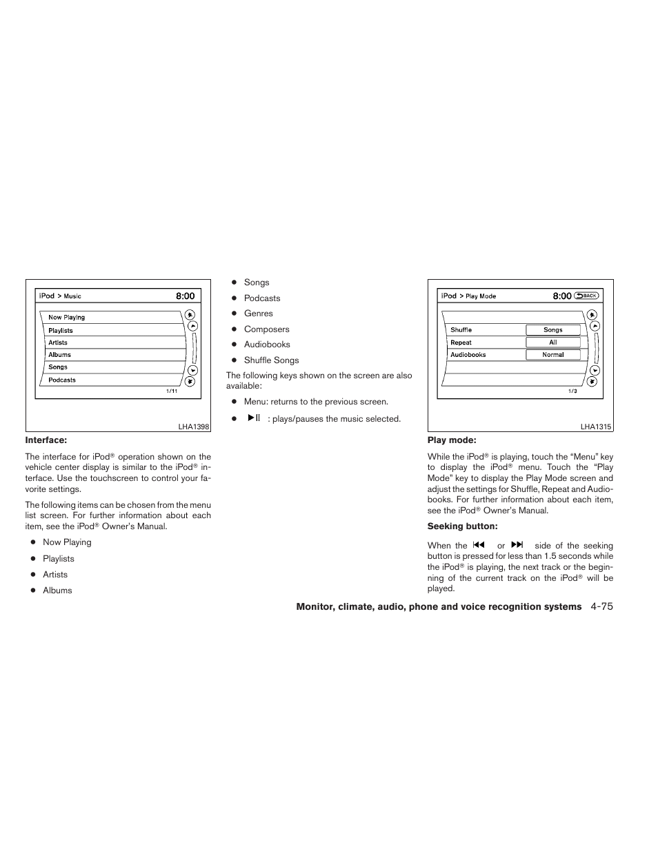 NISSAN 2013 Altima Coupe - Owner's Manual User Manual | Page 224 / 414