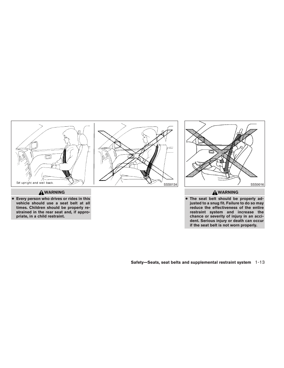 NISSAN 2013 Altima Coupe - Owner's Manual User Manual | Page 30 / 414