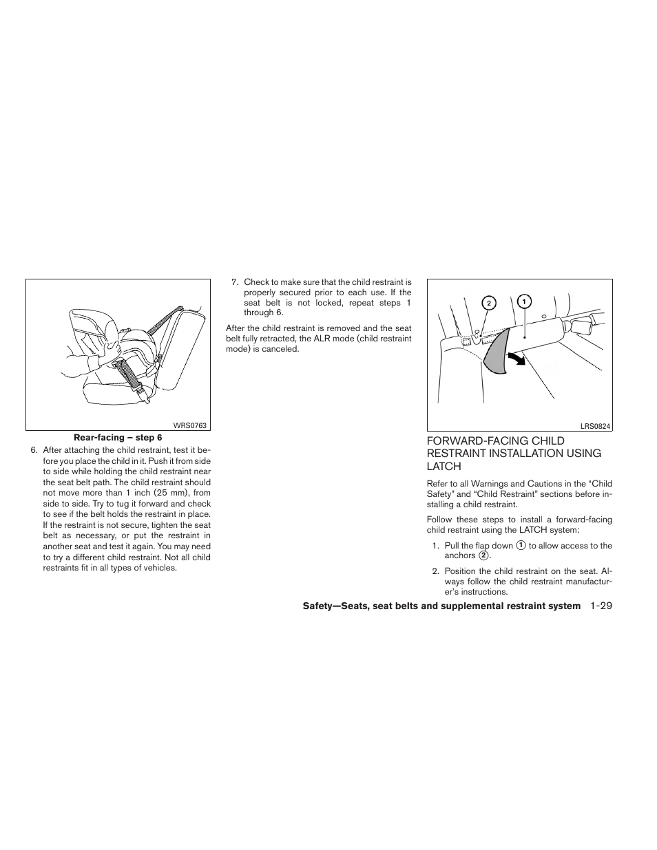 NISSAN 2013 Altima Coupe - Owner's Manual User Manual | Page 46 / 414