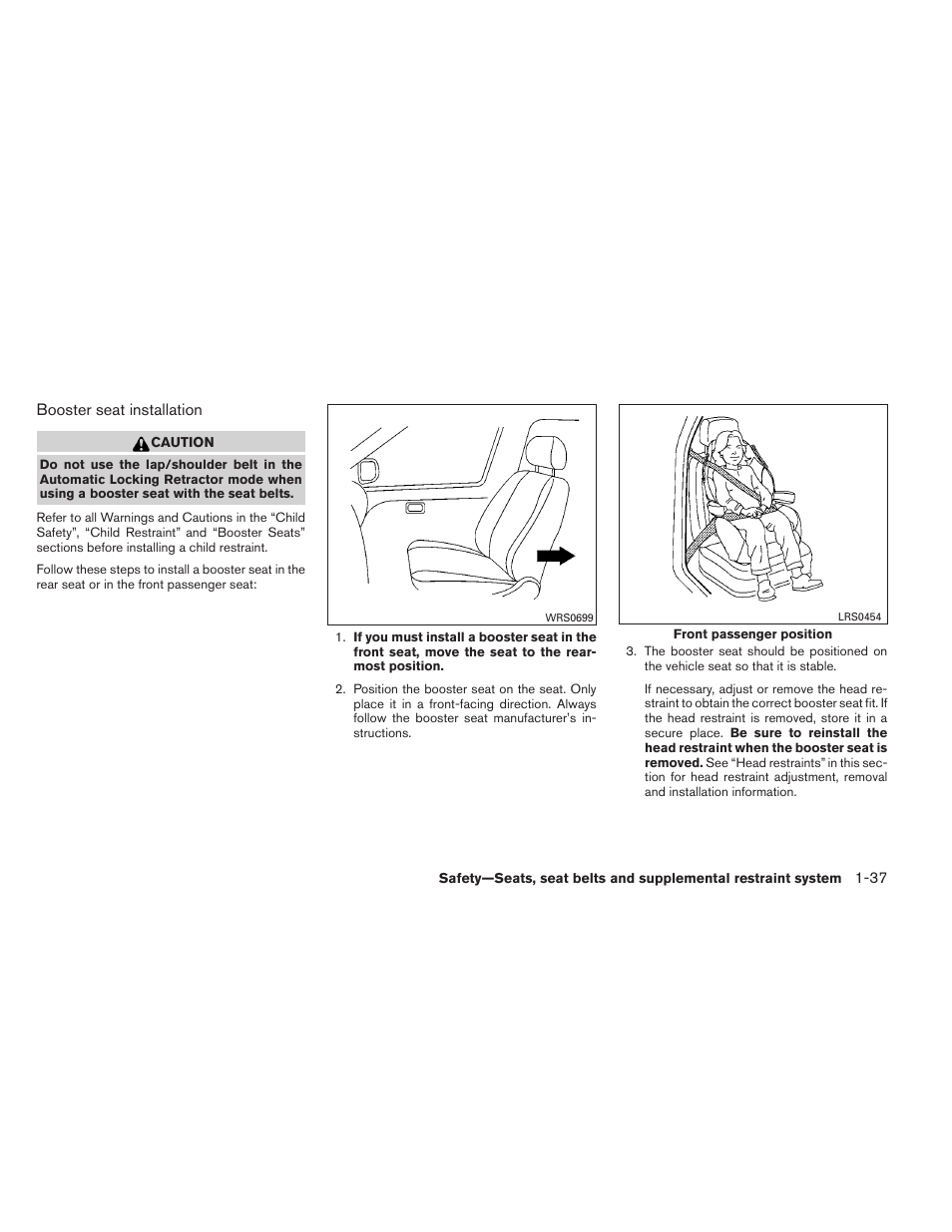 NISSAN 2013 Altima Coupe - Owner's Manual User Manual | Page 54 / 414