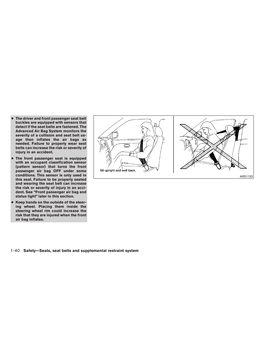 NISSAN 2013 Altima Coupe - Owner's Manual User Manual | Page 57 / 414