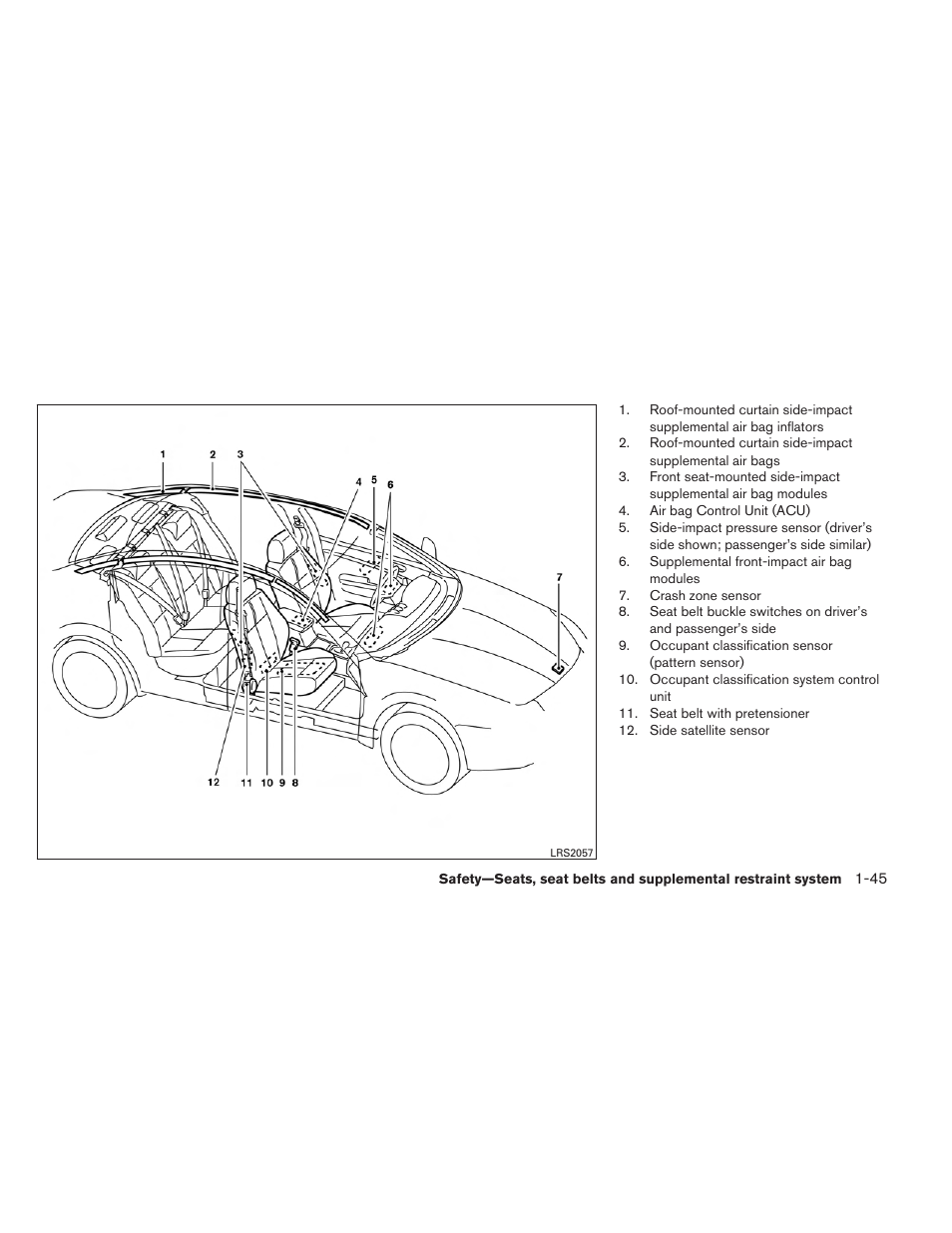 NISSAN 2013 Altima Coupe - Owner's Manual User Manual | Page 62 / 414