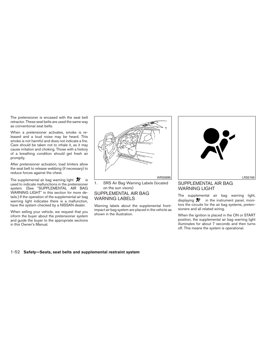 NISSAN 2013 Altima Coupe - Owner's Manual User Manual | Page 69 / 414