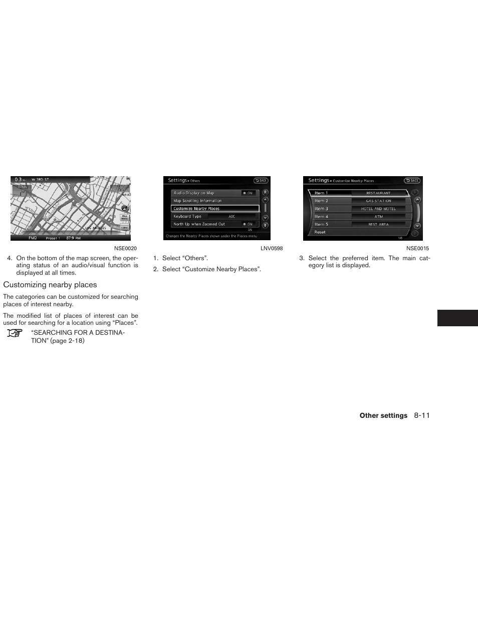 NISSAN 2013 Altima Coupe - Navigation System Owner's Manual User Manual | Page 222 / 310