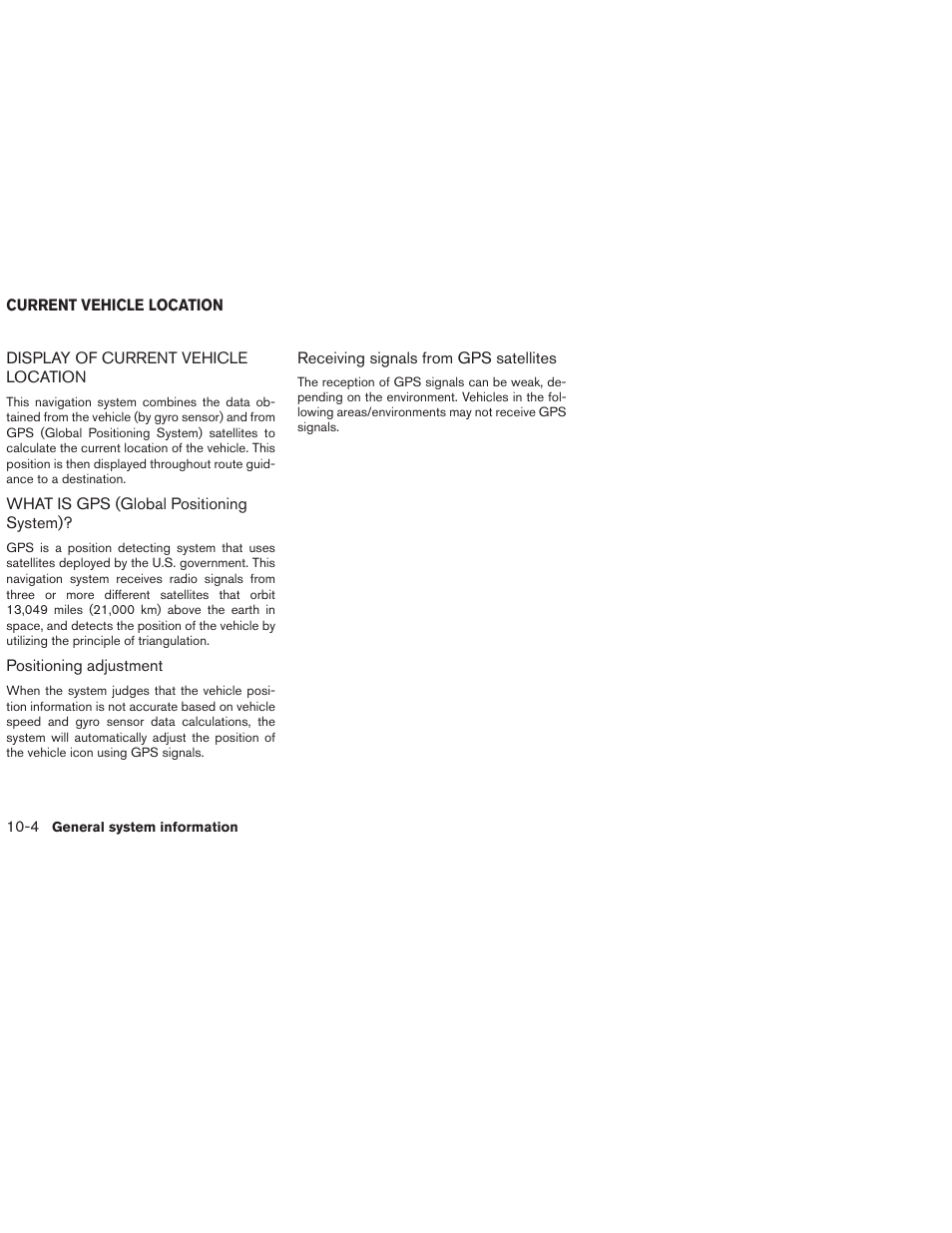 Current vehicle location -4 | NISSAN 2013 Altima Coupe - Navigation System Owner's Manual User Manual | Page 273 / 310