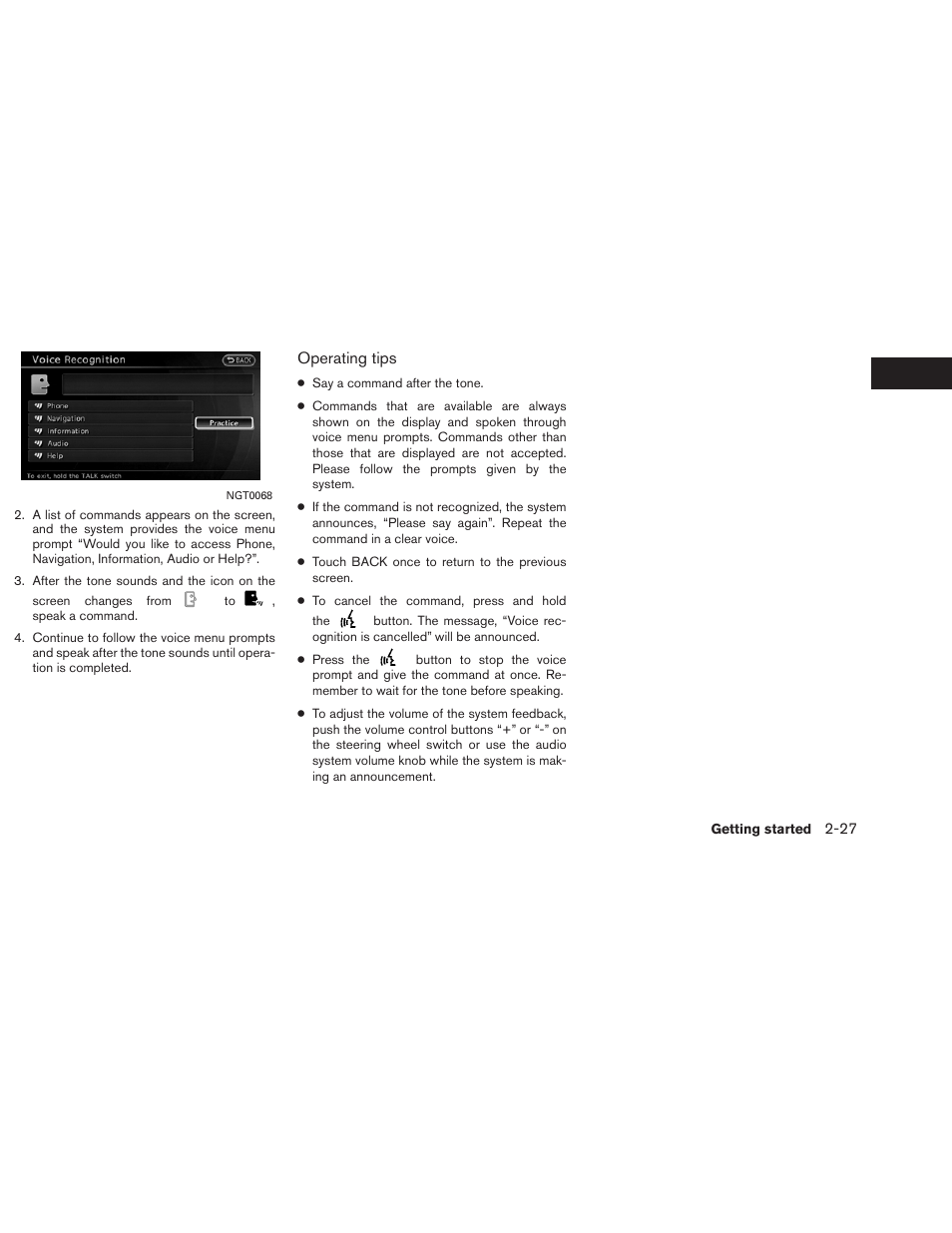 NISSAN 2013 Altima Coupe - Navigation System Owner's Manual User Manual | Page 34 / 310