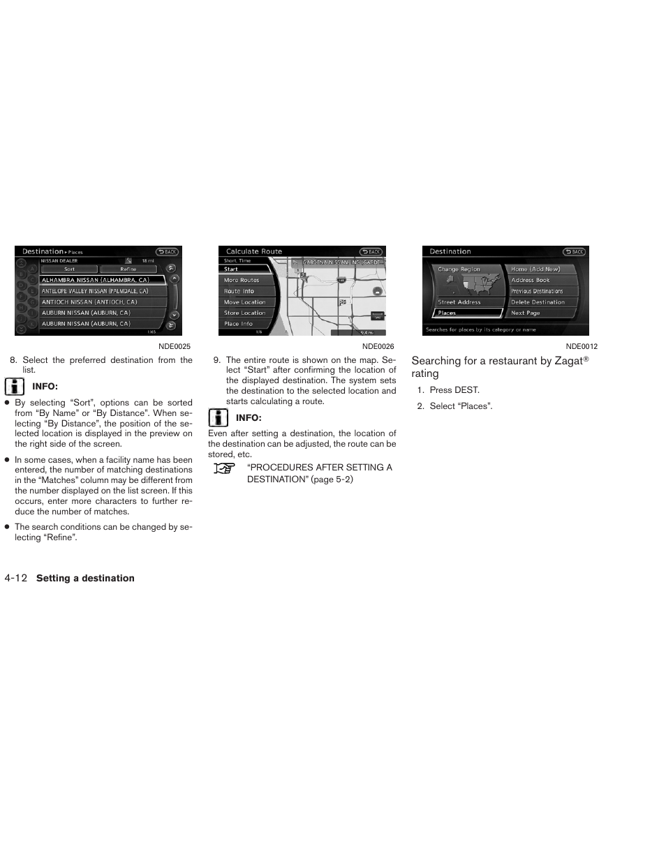 NISSAN 2013 Altima Coupe - Navigation System Owner's Manual User Manual | Page 85 / 310