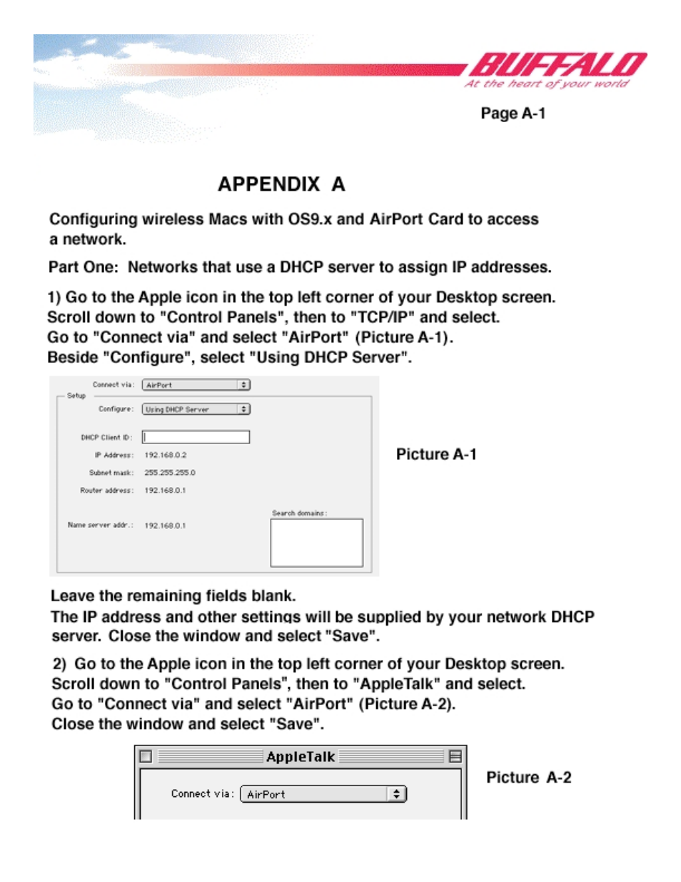 Appendix a | Buffalo Technology WLA-L11G User Manual | Page 22 / 29
