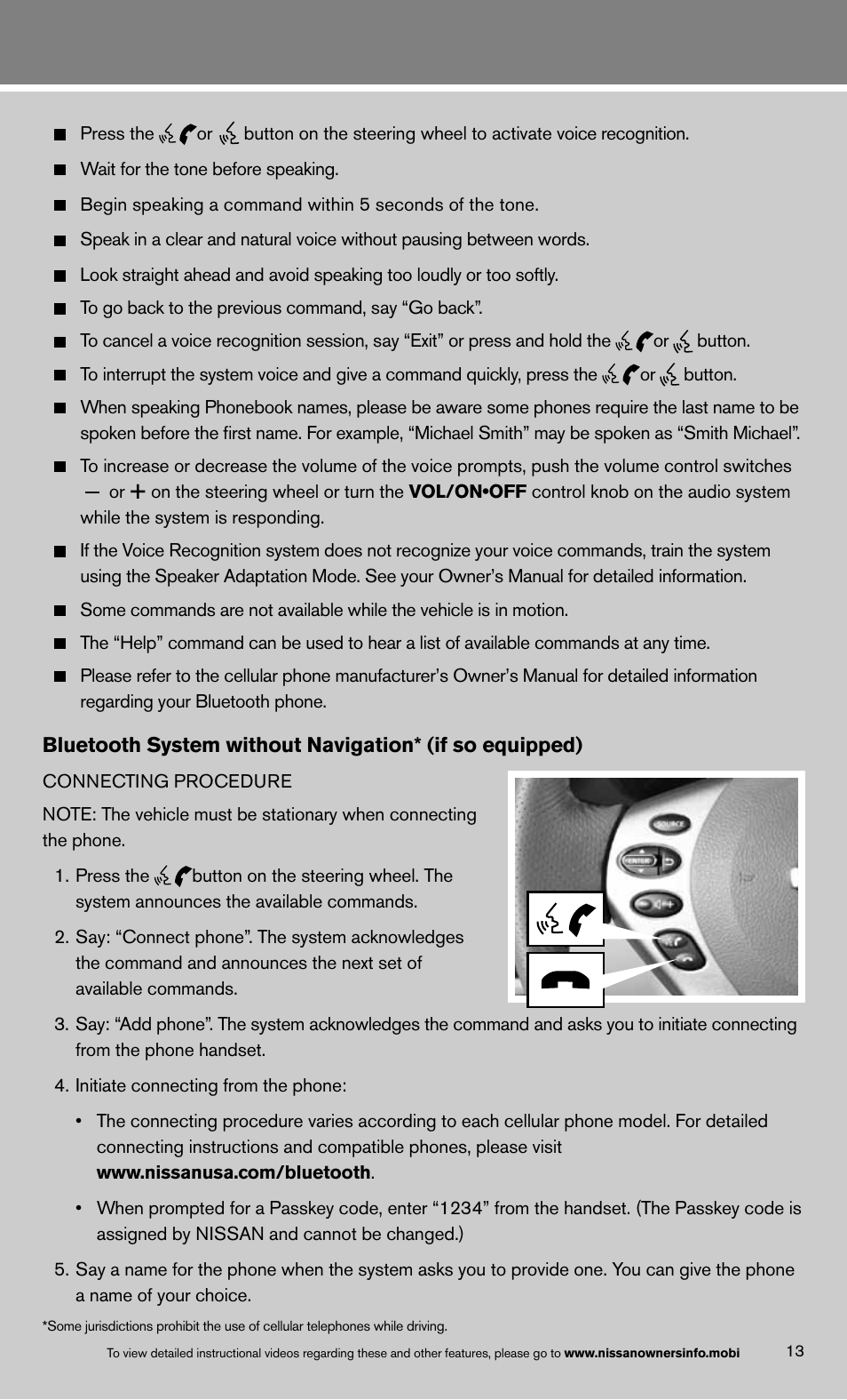 NISSAN 2013 Altima Coupe - Quick Reference Guide User Manual | Page 17 / 26