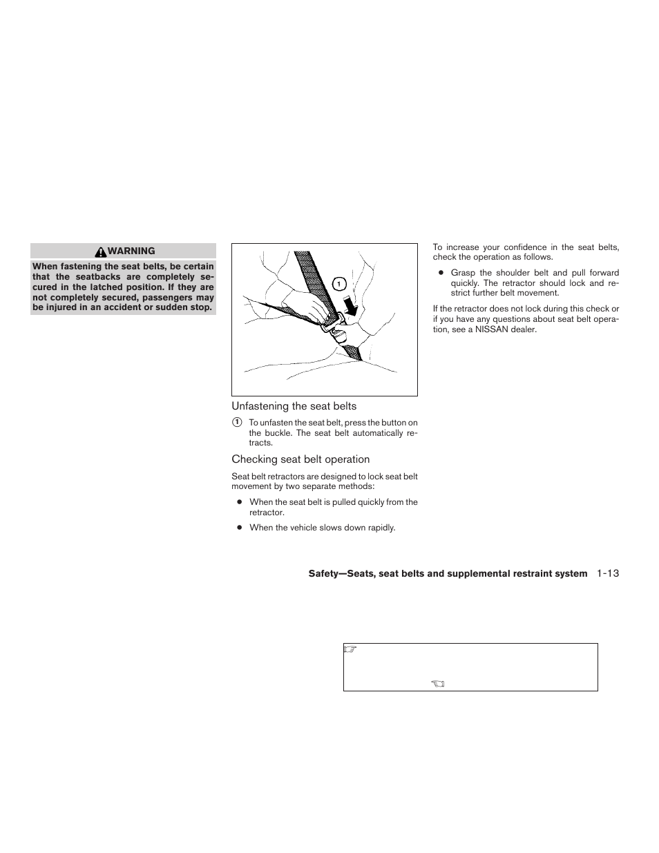 NISSAN 2008 Altima Hybrid - Owner's Manual User Manual | Page 40 / 351