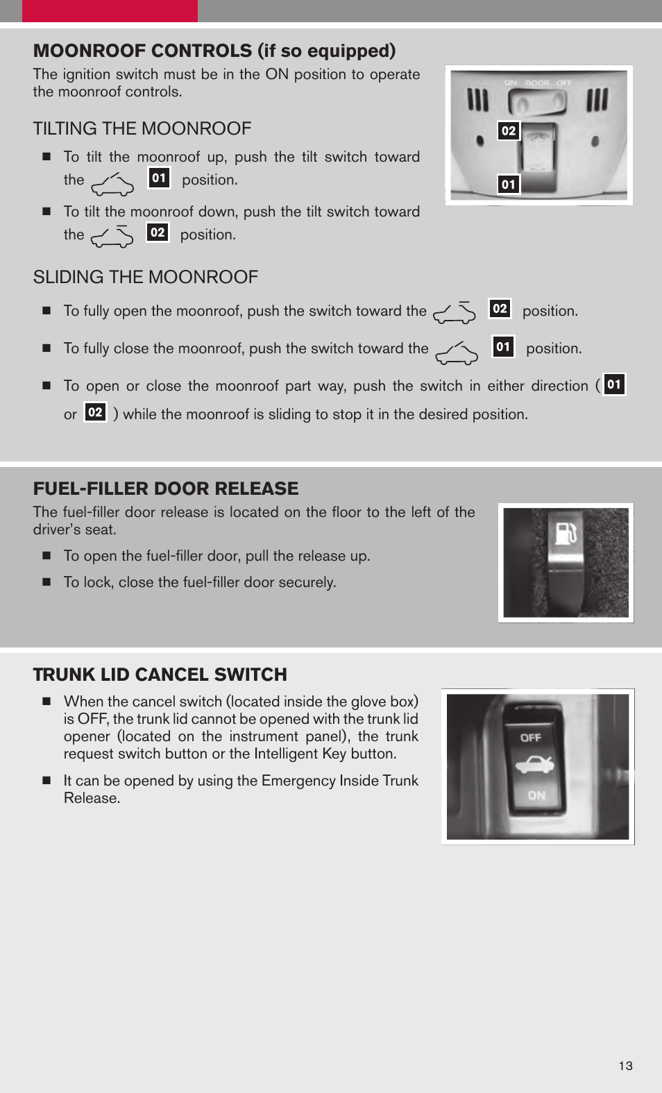 NISSAN 2008 Altima Hybrid - Quick Reference Guide User Manual | Page 15 / 34