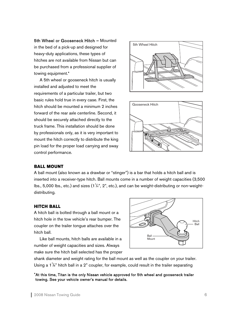 NISSAN 2008 Versa Hatchback - Towing Guide User Manual | Page 7 / 32