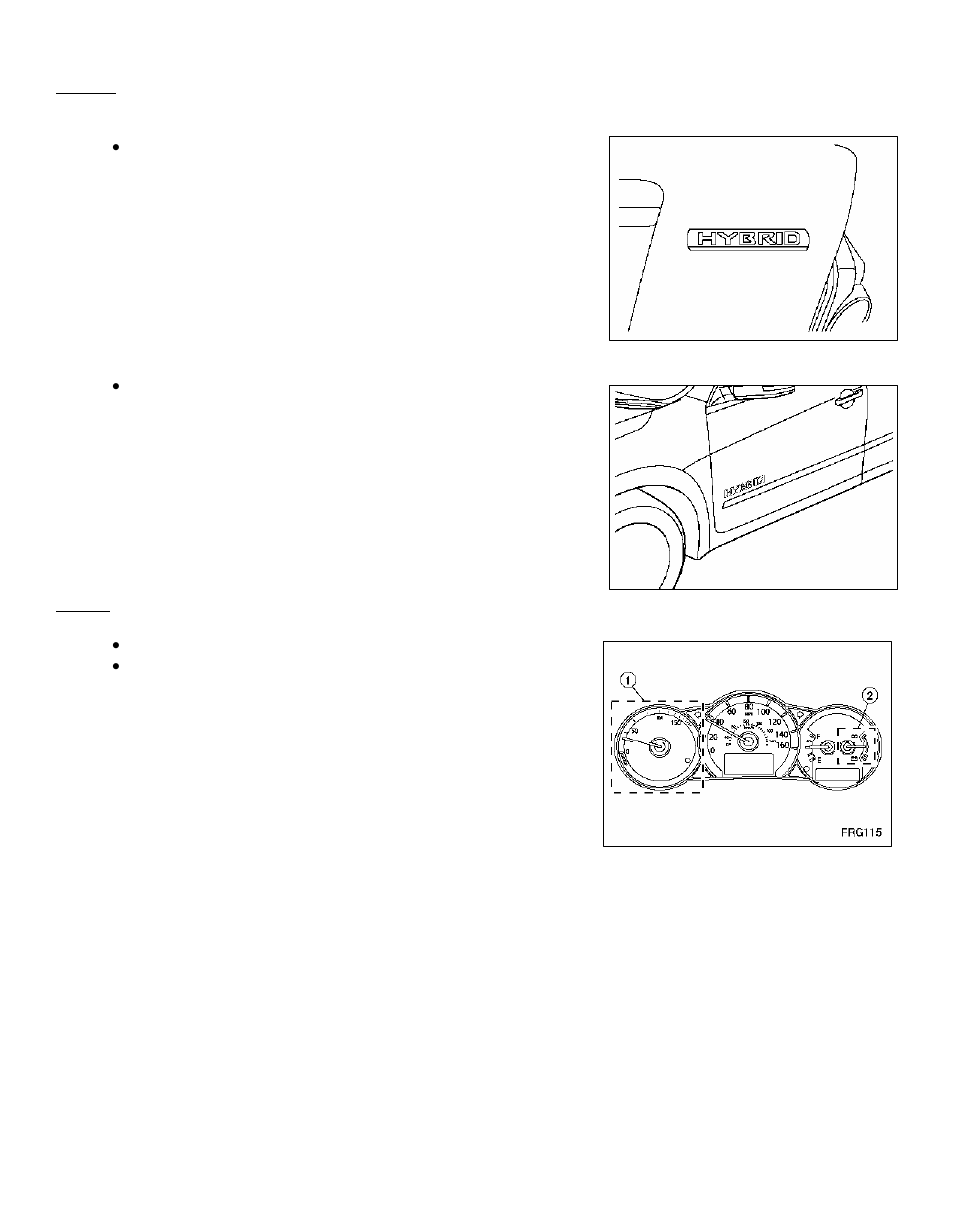 Exterior, Interior, Exterior - interior | NISSAN 2008 Altima Hybrid - First Responder's Guide User Manual | Page 7 / 27