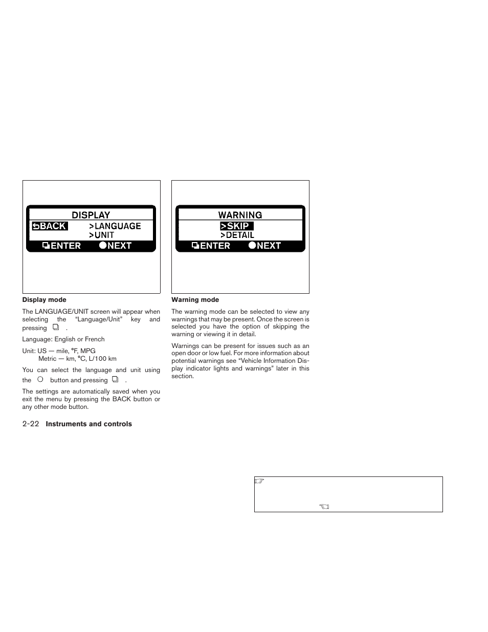 NISSAN 2009 Altima Hybrid - Owner's Manual User Manual | Page 101 / 353