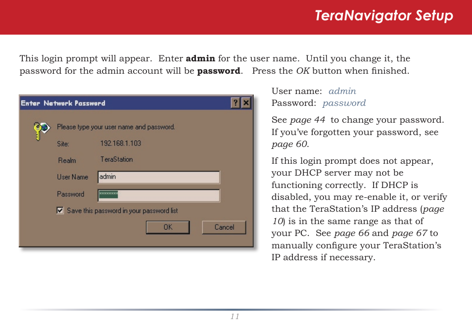 Teranavigator setup | Buffalo Technology TeraStation HD-HTGL/R5 User Manual | Page 11 / 82