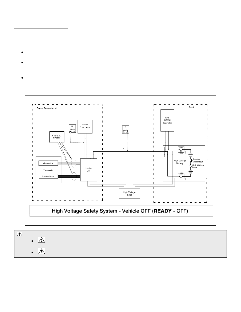 High voltage safety, High voltage safety system | NISSAN 2009 Altima Hybrid - Dismantling Guide User Manual | Page 11 / 22