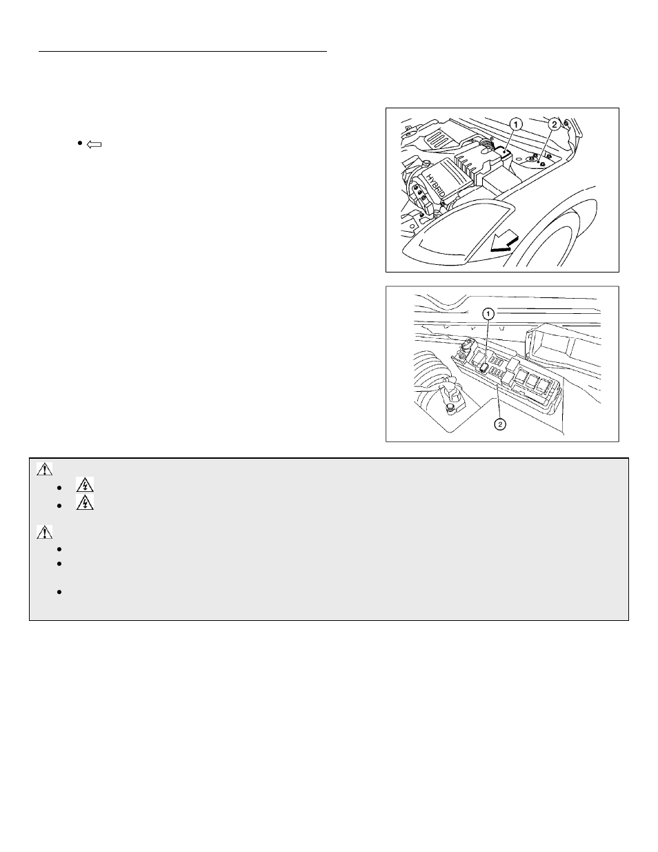 NISSAN 2009 Altima Hybrid - Dismantling Guide User Manual | Page 19 / 22