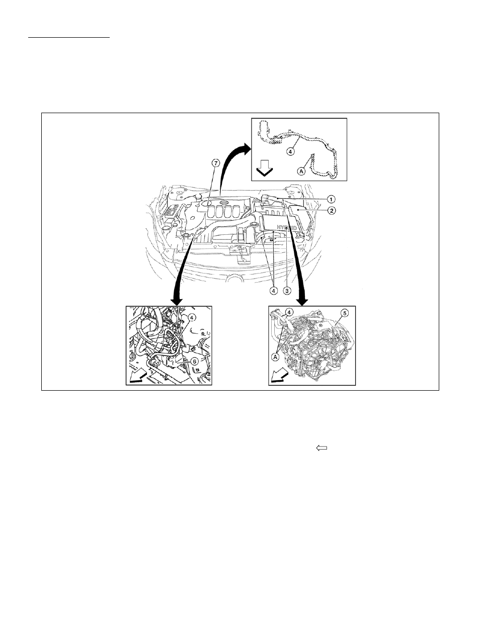 Engine compartment | NISSAN 2009 Altima Hybrid - Dismantling Guide User Manual | Page 6 / 22