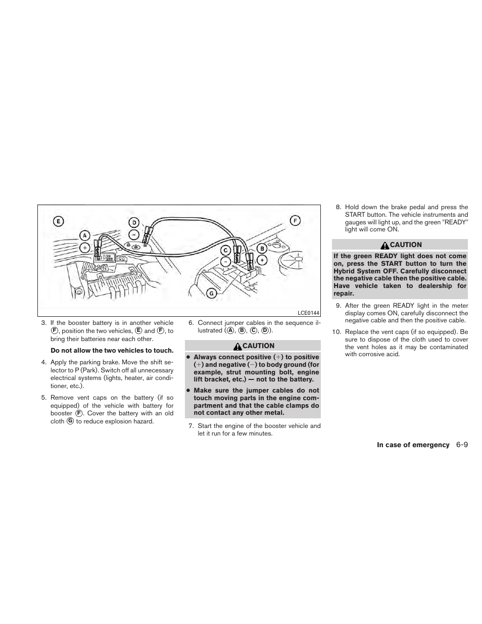 NISSAN 2010 Altima Hybrid - Owner's Manual User Manual | Page 330 / 422