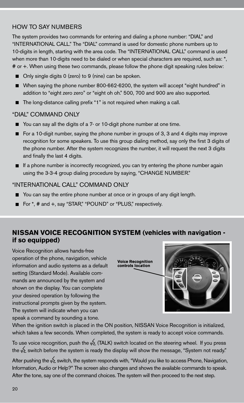 NISSAN 2010 Altima Hybrid - Quick Reference Guide User Manual | Page 22 / 36