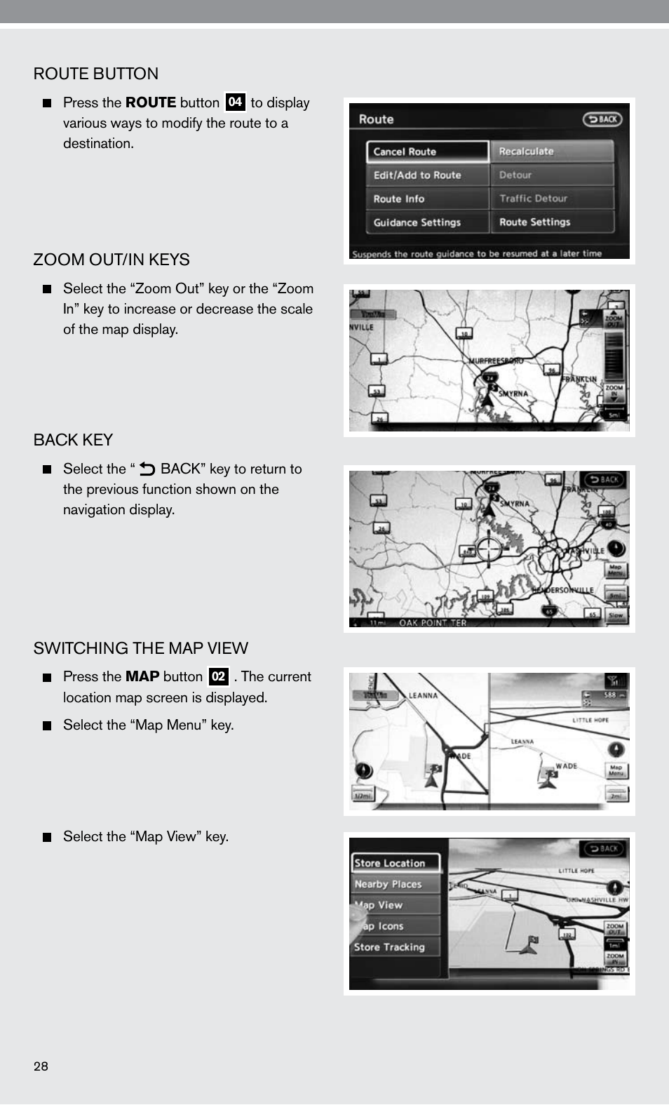 NISSAN 2010 Altima Hybrid - Quick Reference Guide User Manual | Page 30 / 36