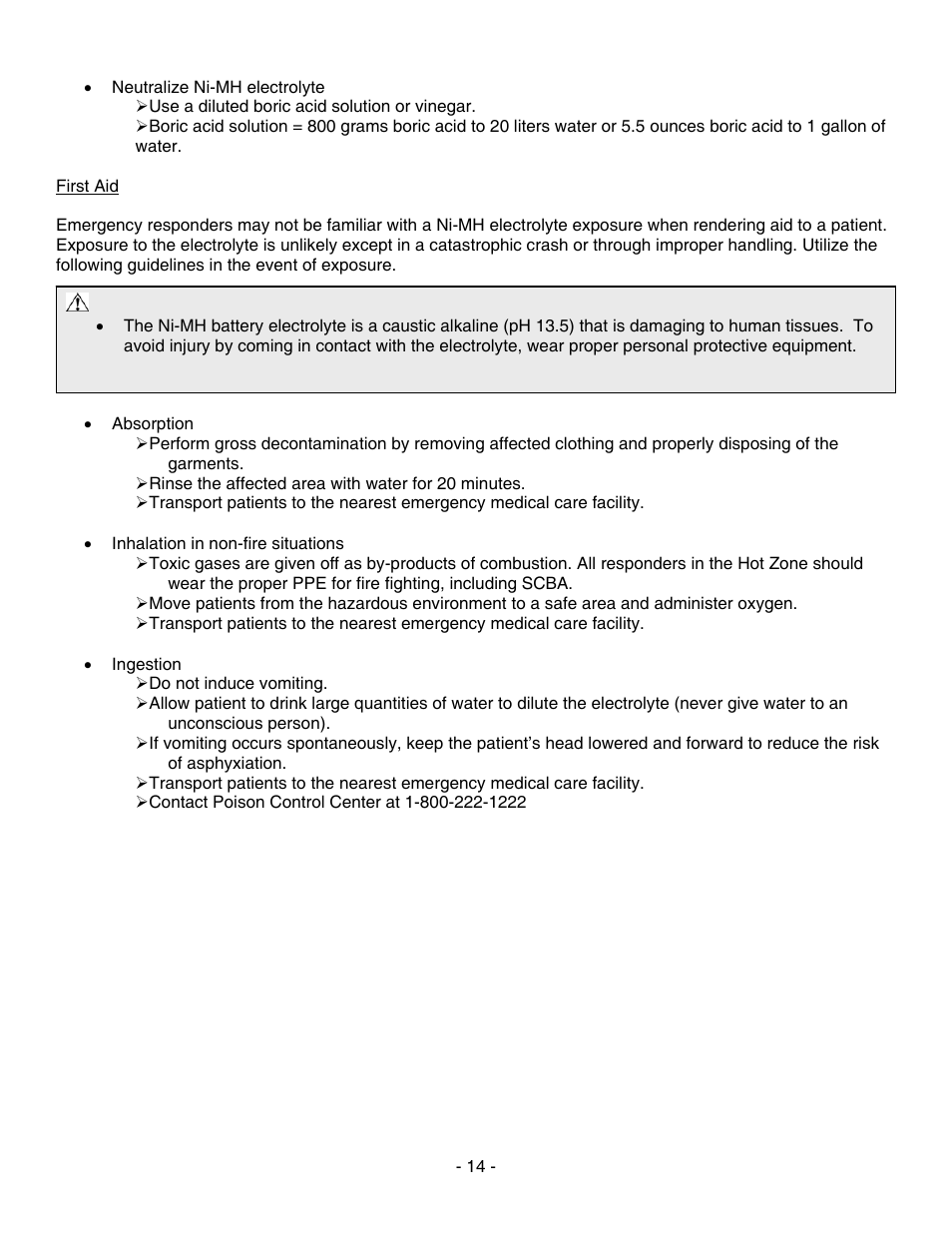 First aid | NISSAN 2010 Altima Hybrid - Dismantling Guide User Manual | Page 14 / 23