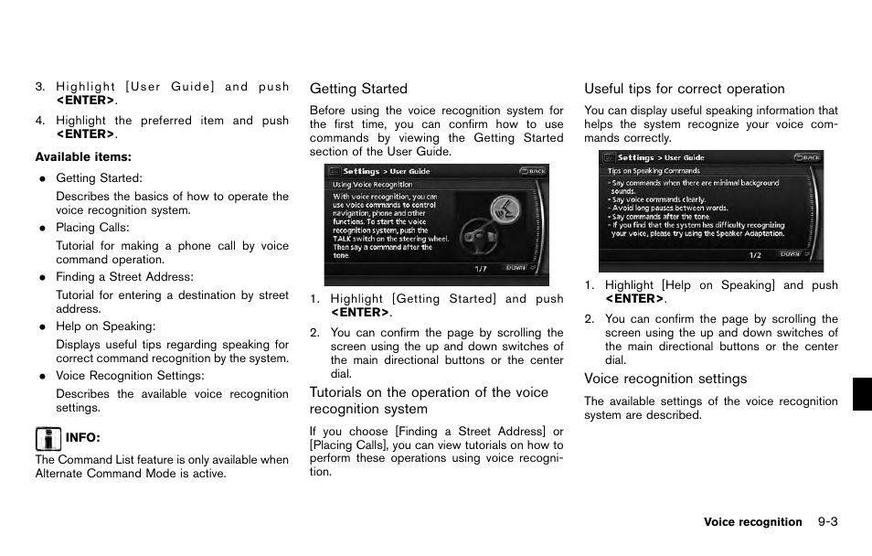 NISSAN 2012 Pathfinder - Navigation System Owner's Manual User Manual | Page 167 / 235