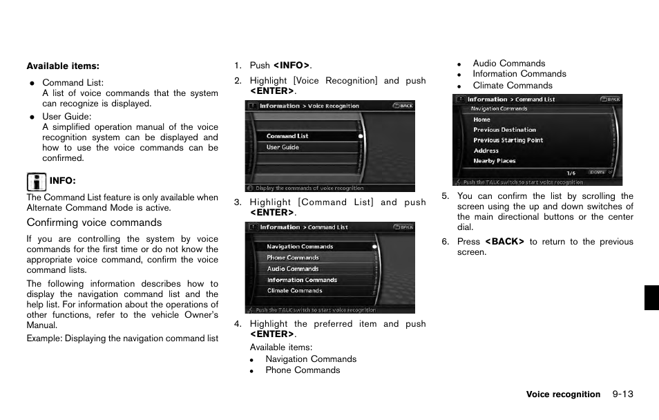 NISSAN 2012 Pathfinder - Navigation System Owner's Manual User Manual | Page 177 / 235