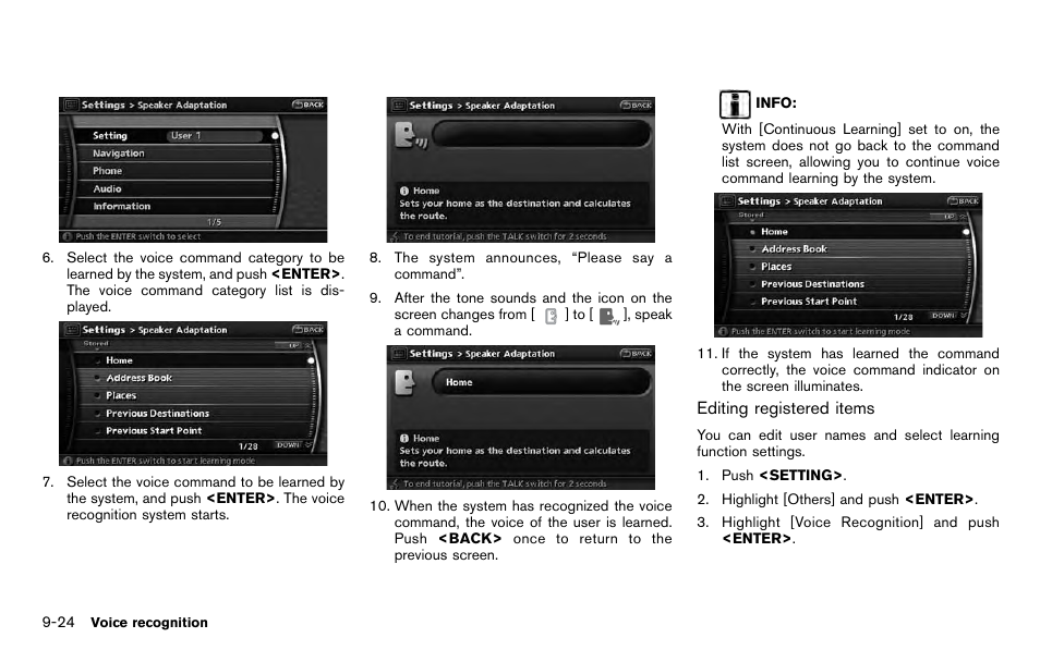 NISSAN 2012 Pathfinder - Navigation System Owner's Manual User Manual | Page 188 / 235