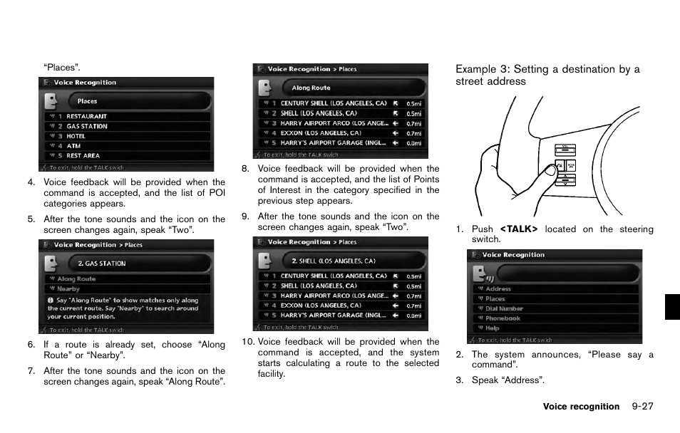 NISSAN 2012 Pathfinder - Navigation System Owner's Manual User Manual | Page 191 / 235