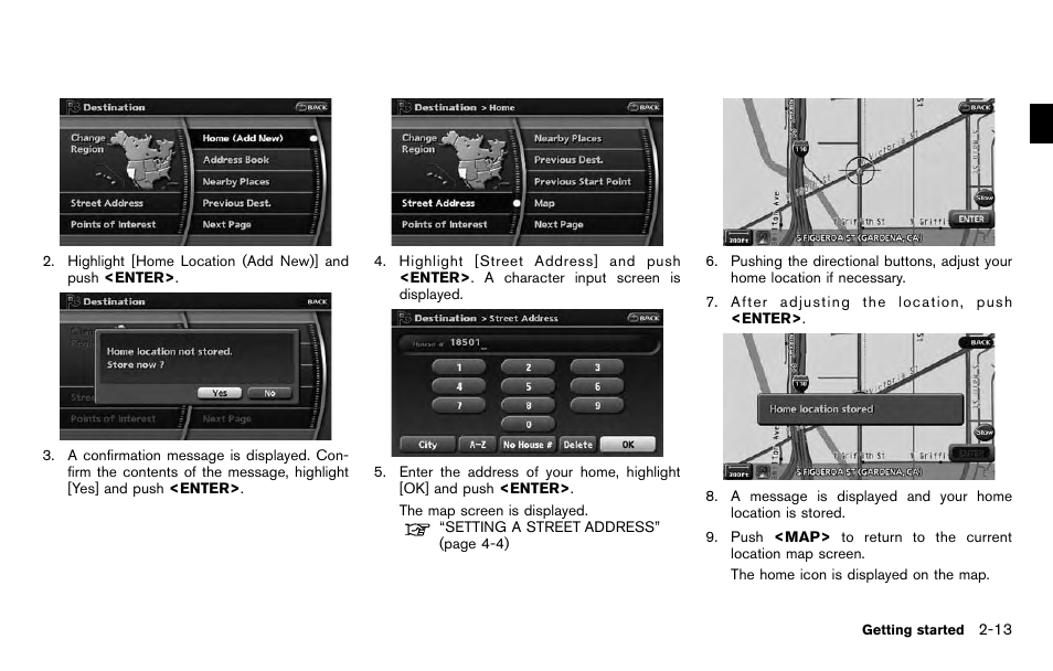 NISSAN 2012 Pathfinder - Navigation System Owner's Manual User Manual | Page 21 / 235