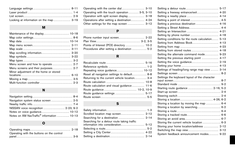 NISSAN 2012 Pathfinder - Navigation System Owner's Manual User Manual | Page 233 / 235