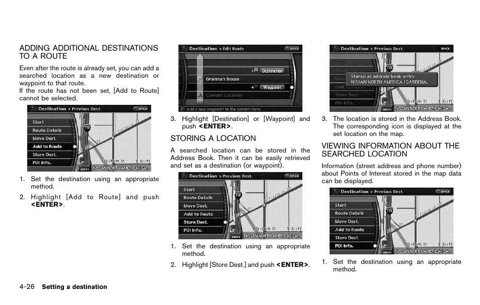NISSAN 2012 Pathfinder - Navigation System Owner's Manual User Manual | Page 90 / 235