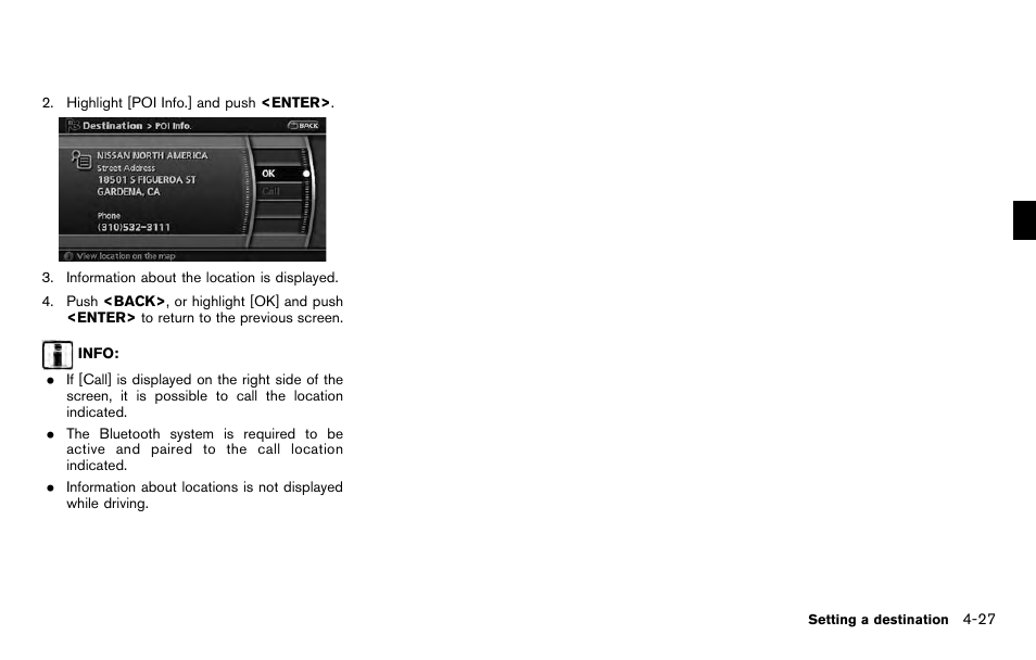 NISSAN 2012 Pathfinder - Navigation System Owner's Manual User Manual | Page 91 / 235