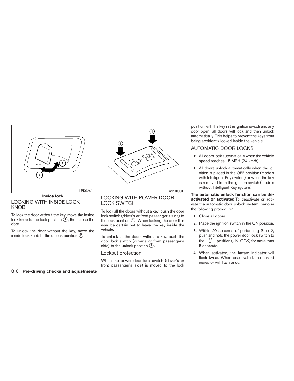 NISSAN 2014 Armada - Owner's Manual User Manual | Page 159 / 489