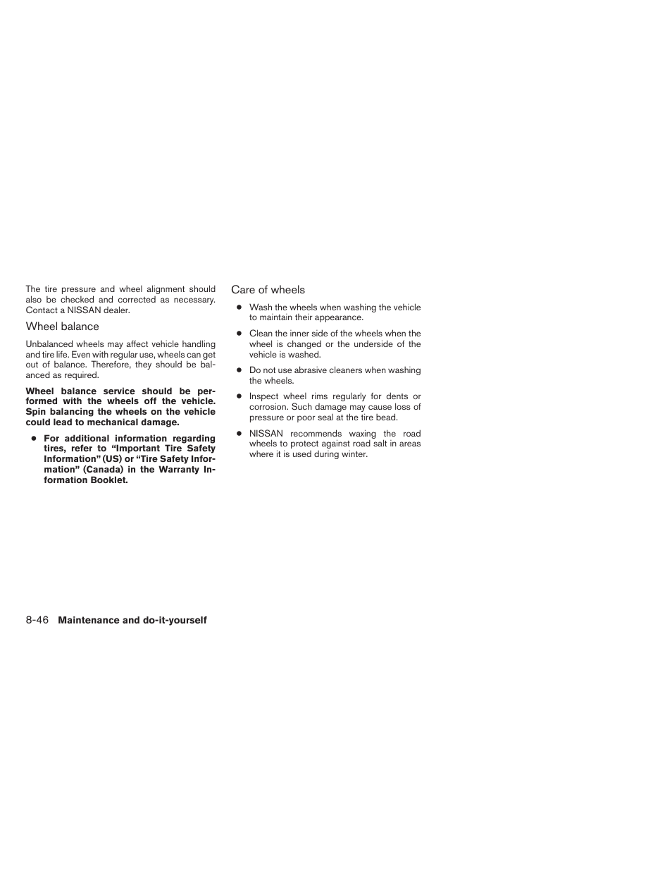 NISSAN 2014 Armada - Owner's Manual User Manual | Page 445 / 489