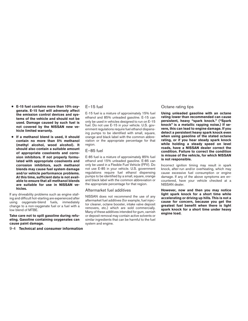 NISSAN 2014 Armada - Owner's Manual User Manual | Page 449 / 489